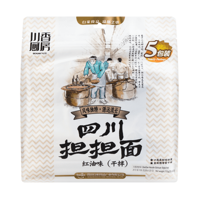 白家川香厨房四川担担面 红油味 五包装