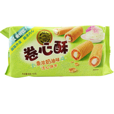 徐福记卷心酥 香浓奶油味 105g - Sense Foods