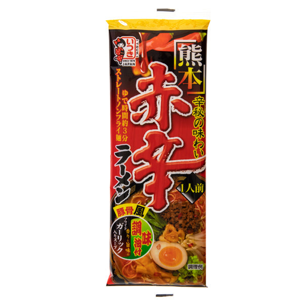 itsuki kumamoto akakara ramen 103g - Sense Foods