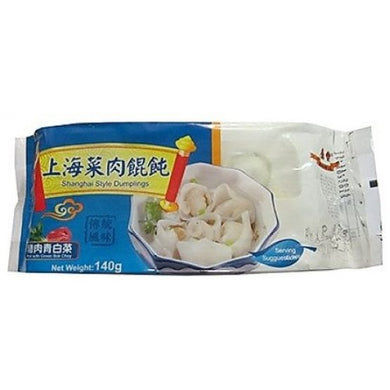 康乐上海菜肉馄饨 140g - Sense Foods