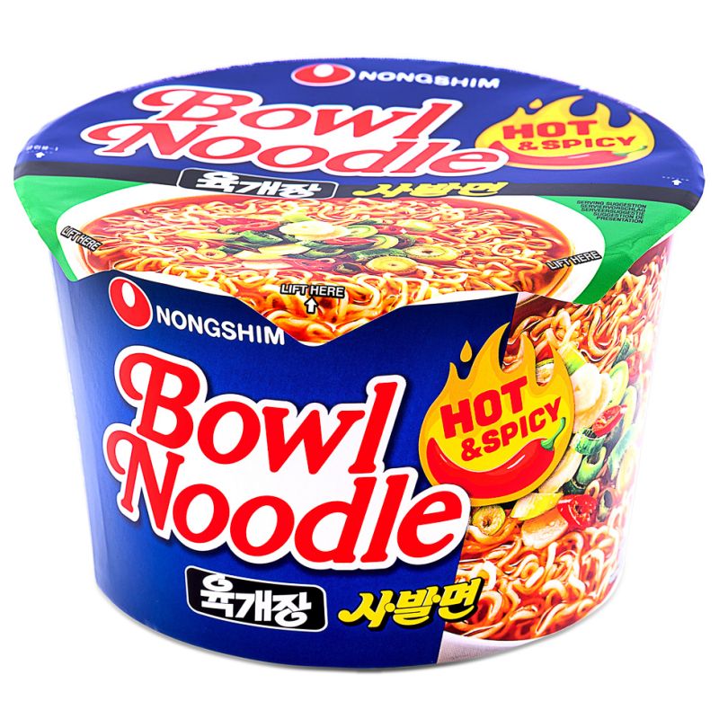 农心碗面 辣味 hot and spicy 100g