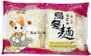 乐之家 乌冬面 4连包 800g