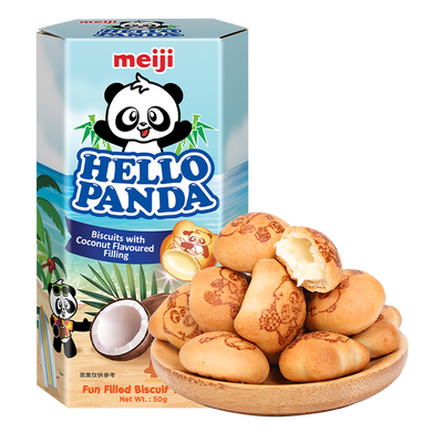 Meiji明治熊猫椰子味  50g