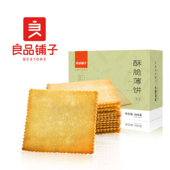 良品铺子 酥脆薄饼 原味 300g