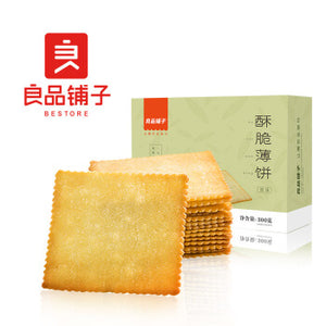 良品铺子 酥脆薄饼 原味 300g
