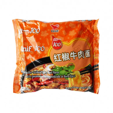 统一红椒牛肉面 108g - Sense Foods