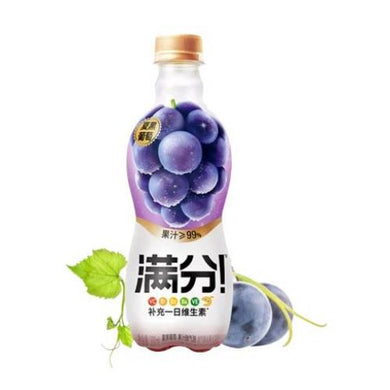 元气森林满分微气泡果汁 葡萄味 380ml