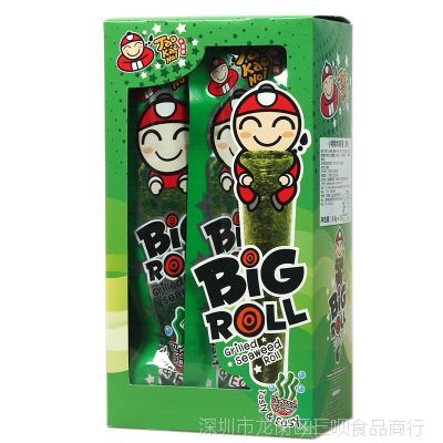 小老板调味紫菜卷 原味 27g
