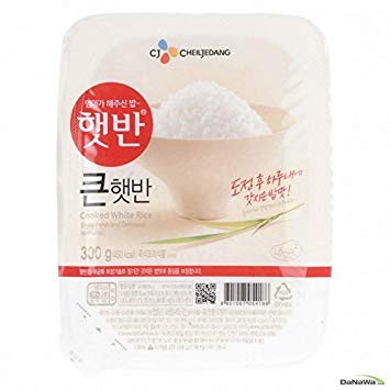 CJ COOKED WHITERICE 300g - Sense Foods