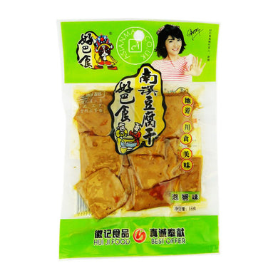 好巴食南溪豆腐干 泡椒味 68g - Sense Foods