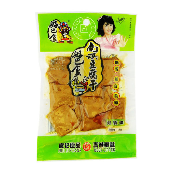 好巴食南溪豆腐干 泡椒味 68g - Sense Foods
