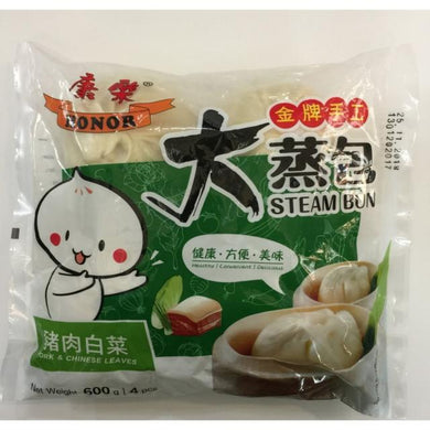 康乐大蒸包 猪肉白菜600g - Sense Foods