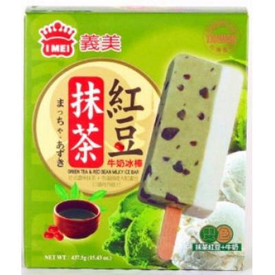 義美 抹茶红豆冰棒 437.5g - Sense Foods