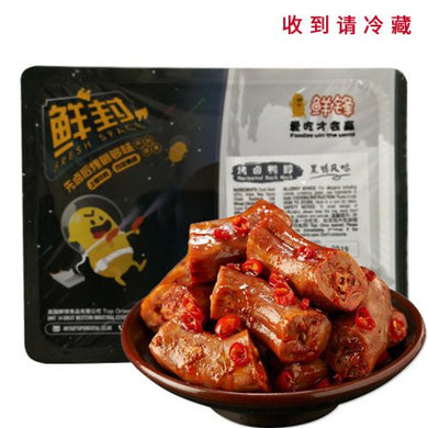 鲜锋烤卤鸭脖 盒装 100g
