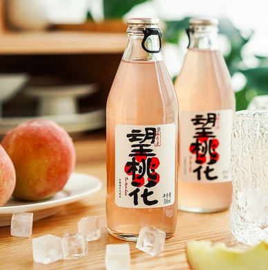 好望水 望桃花  白桃气泡水330ml
