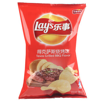 乐事薯片得克萨斯味70g