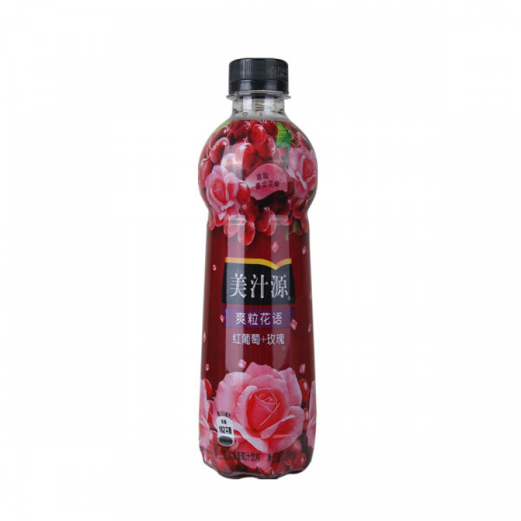美汁源红葡萄玫瑰 420ml
