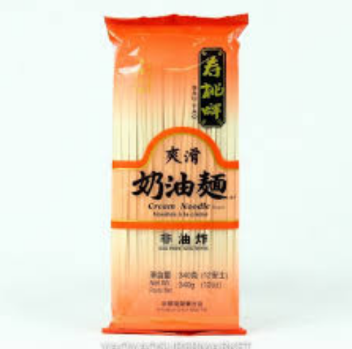 寿桃幼滑奶油面340克 - Sense Foods