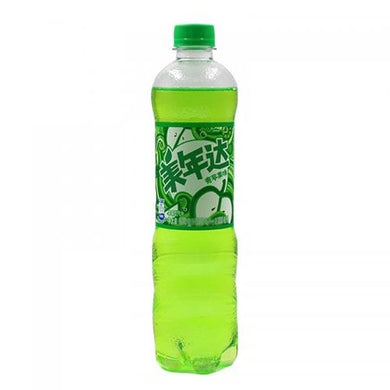 美年达 青苹果味 600ml