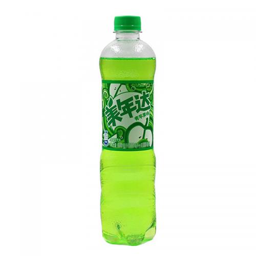 美年达 青苹果味 600ml