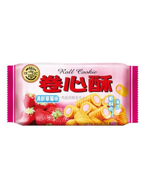 徐福记卷心酥 清新草莓味 105g - Sense Foods