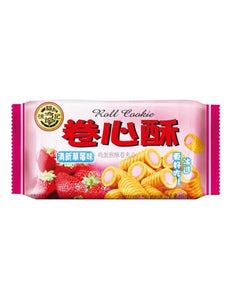 徐福记卷心酥 清新草莓味 105g - Sense Foods