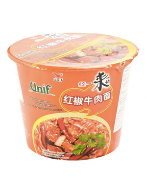 统一来一桶红椒牛肉桶面 - Sense Foods