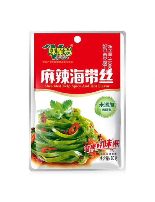 味聚特麻辣海带丝80g - Sense Foods