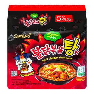 三养红烧辣鸡拉面 145g