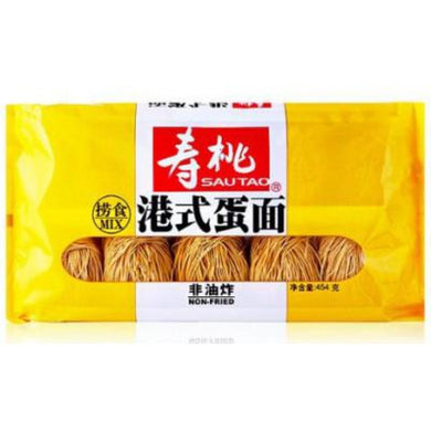 寿桃港式蛋面455克 - Sense Foods