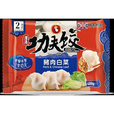 功夫水饺 猪肉白菜 400g
