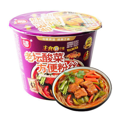 白家老坛酸菜粉丝 碗装 110g - Sense Foods