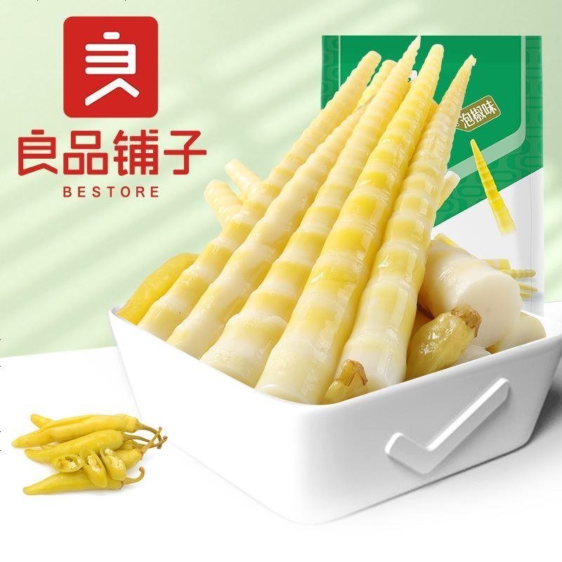 良品铺子 野山笋 泡椒味 188g
