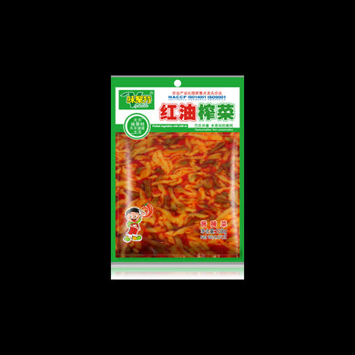味聚特红油榨菜138g - Sense Foods