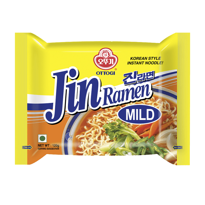 OTTIGI Jin Ramen mild 金拉面微辣120g - Sense Foods