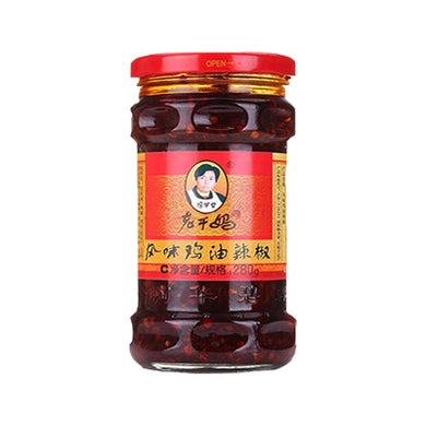 老干妈风味鸡油辣椒280g - Sense Foods