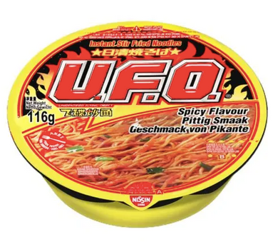 日清UFO飞碟炒面 铁板风味 （黄色）116g