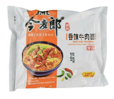 今麦郎香辣牛肉面120g
