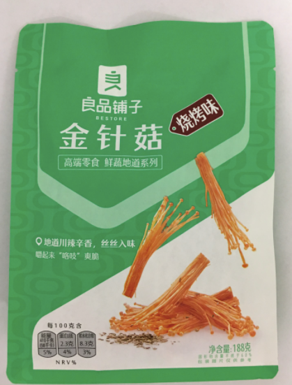 良品铺子 金针菇 烧烤味 188g