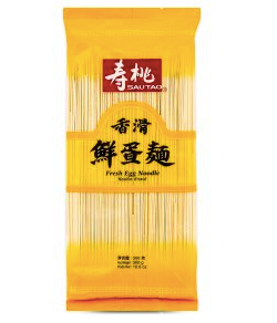 寿桃 香滑鲜蛋面 300g