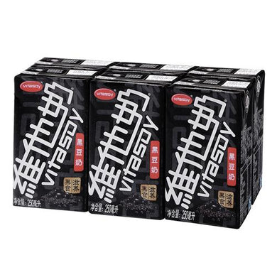 维他奶 黑豆豆奶 250ml*6 - Sense Foods