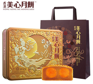 美心双黄白莲蓉月饼 一盒