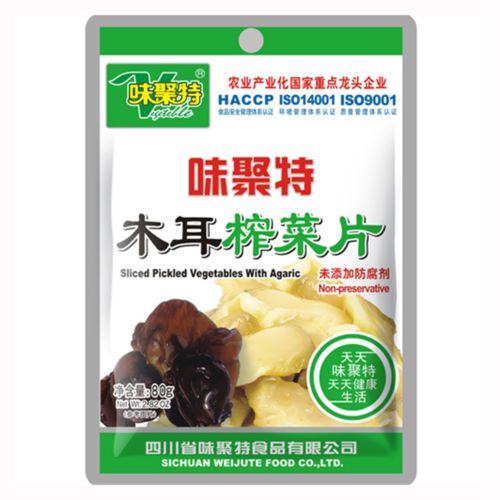 味聚特 木耳榨菜片 80g - Sense Foods