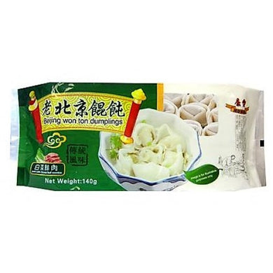 康乐白菜鲜肉 老北京馄饨 140g - Sense Foods