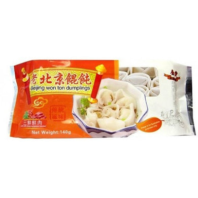康乐三鲜鲜肉 老北京馄饨 140g - Sense Foods