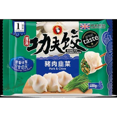 功夫水饺 猪肉韭菜 400g