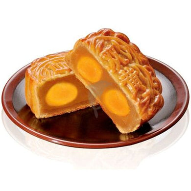邀月 双黄白莲蓉月饼 单颗