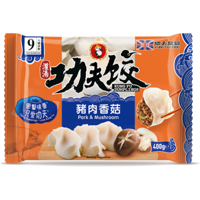 功夫水饺 猪肉香菇 400g