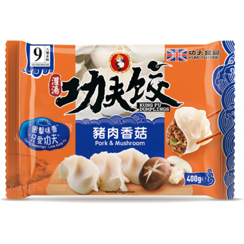 功夫水饺 猪肉香菇 400g