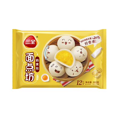 三全 奶黄包 360g - Sense Foods
